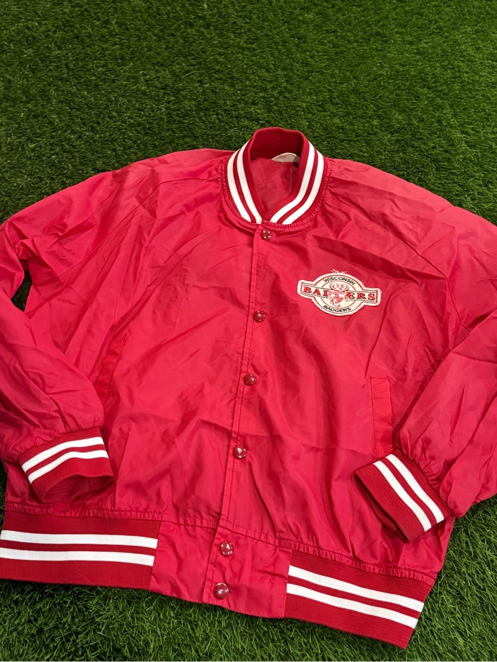 Chalk Line Vintage Wisconsin Badgers Collegiate Jacket